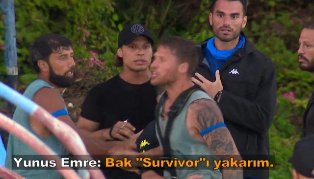 survivor all star 2022 de hikmet ile yunus emre kavgasinin bilinmeyen goruntuleri olay oldu 4